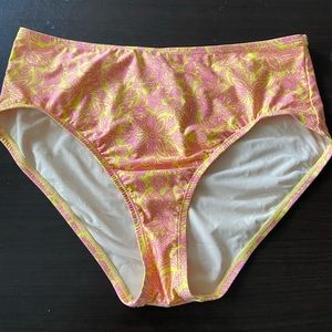 High waist bikini bottoms